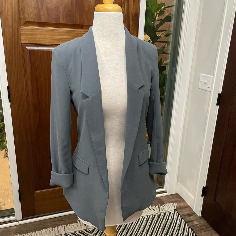 Bebe Grey Blazer size 00